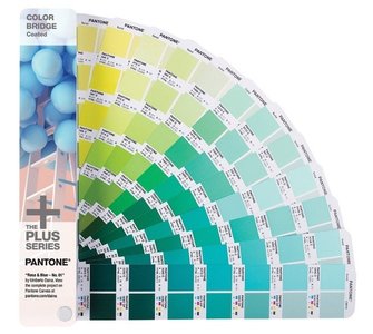 exegese Veeg Absoluut PANTONE PLUS ColorBridge Guide Coated - LETTERGRAFICA-online / foamboard,  fonts & kleurenwaaiers