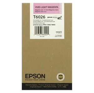 EPSON cartridge T602600 - vivid licht magenta