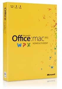 Microsoft Office voor Mac 2011 Home and Student Family Pack