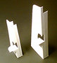 Standaard/Ezel wit, karton 13 cm / zelfklevend - Verpakking van  50 stuks 